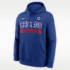 Chicago Cubs Club Men's Nike MLB Pullover Hoodie