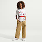 USA x V.A.A. Big Kids' Short-Sleeve Soccer Top