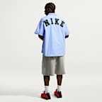 Nike Life Men's Short-Sleeve Button-Down Top