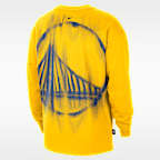 Golden State Warriors Standard Issue Men's Basketball Long-Sleeve Top