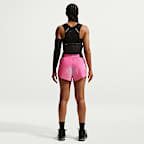 Short de running taille mi-haute avec sous-short intégré Dri-FIT Nike Swift 6 cm pour femme