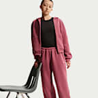 Pantalon ample Nike Sportswear Studio Fleece pour fille