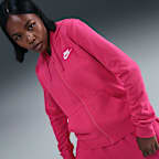 Sudadera con gorro de cierre completo para mujer Nike Sportswear Club Fleece