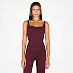 Camiseta de tirantes con cuello cuadrado para mujer NikeSKIMS Matte