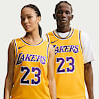 Los Angeles Lakers Icon Edition Men's Nike Dri-FIT ADV NBA Authentic Jersey
