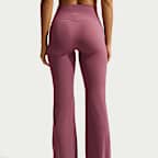 Nike Zenvy Women's High-Waisted Flared Leggings with No Front Seam