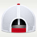 Gorra de rejilla universitaria Nike Dri-FIT ajustable para hombre Ohio State Primetime Arched