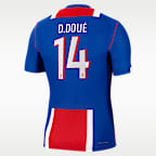 Jersey de futbol Nike Aero-FIT de Désiré Doué del Paris Saint-Germain local 2026/27 Match para hombre