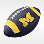 Balón de básquetbol de goma Nike Training Michigan Wolverines