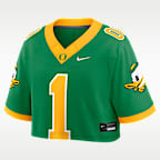 Oregon Women's Nike Dri-FIT College Cropped Game Jersey