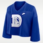 Denver Broncos Rewind Fashion Women's Nike Dri-FIT NFL Cropped Jersey