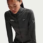 ナイキ スウィフト ウィメンズ Dri-FIT フルジップ ミッドレイヤー ランニングトップ