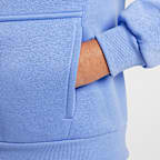 Sudadera con gorro sin cierre para niños talla grande Nike Sportswear Club Fleece
