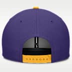 LSU Legacy Script Men's Nike Dri-FIT College Adjustable Hat