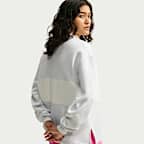 Sudadera de rugby oversized para mujer Nike Studio Fleece Medium Weight