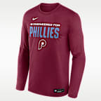Philadelphia Phillies Authentic Collection Team Issue Men's Nike Dri-FIT MLB Long-Sleeve T-Shirt