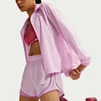 Nike Tempo Dri-FIT-løbeshorts med mellemhøj talje og indershorts til kvinder