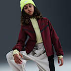 Nike Air vevd jakke til store barn (gutt)