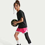 A'ja Wilson Big Kids' Dri-FIT Basketball Shorts