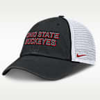 Ohio State On-Field Club Gameday Men's Nike College Trucker Adjustable Hat