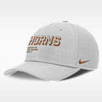 Gorra universitaria Nike ajustable para hombre Texas On-Field Primetime Rise