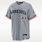 Joe Ryan Minnesota Twins USA 250 Men's Nike MLB Stadium Jersey