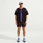NikeCourt Slam Men's Dri-FIT Button-Up Tennis Top
