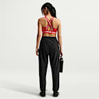 Pants de tejido Woven Dri-FIT de tiro medio de largo completo para mujer Nike Pro