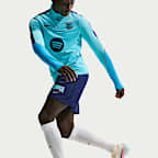 F.C. Barcelona Strike Third Men's Nike Dri-FIT Football Knit Shorts