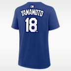 Yoshinobu Yamamoto Los Angeles Dodgers Women's Nike MLB T-Shirt