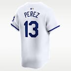 Jersey Nike Dri-FIT ADV de la MLB Limited para hombre Salvador Perez Kansas City Royals