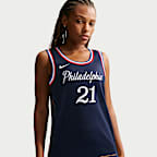 Joel Embiid Philadelphia 76ers City Edition Men's Nike NBA Swingman Jersey