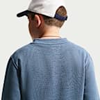 Sweatshirt i fleece Nike Sportswear med rund hals för ungdom