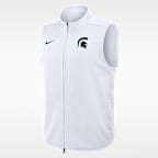 Michigan State Primetime Victory Men's Nike Therma-FIT College Full-Zip Vest