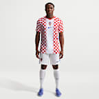 Pánské domácí autentické fotbalové tričko Nike Aero-FIT Chorvatsko 2026