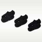 Calcetines invisibles de entrenamiento para mujer Nike Everyday Plus Cushioned (3 pares)