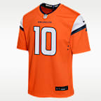 Bo Nix Denver Broncos Big Kids' Nike NFL Game Jersey