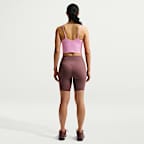 Nike One Camiseta de tirantes con sujetador deportivo integrado de sujeción media con almohadillas - Mujer