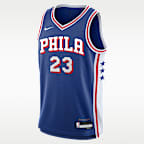 Lebron James Philadelphia 76ers Icon Edition Big Kids' Nike NBA Swingman Jersey