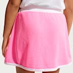 Conjunto de dos piezas con skort Dri-FIT Colorblocked para niños talla pequeña Nike