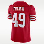 The Faithful San Francisco 49ers Men's Nike Dri-FIT NFL Limited Jersey
