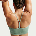 Bra deportivo de baja sujeción con almohadillas para mujer Nike Pro Seamless