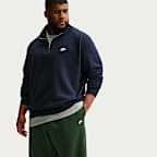 Pants de tejido Fleece con dobladillo abierto para hombre Nike Club