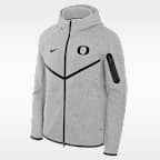 Oregon Tech Fleece Men's Nike College Full-Zip Hooded Jacket