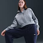 Pants de entrenamiento oversized de tiro alto para mujer Nike Sportswear Phoenix Fleece