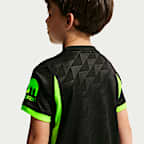 Atlético Madrid 2026 Stadium Away Younger Kids' Nike Football Replica 3-Piece Kit