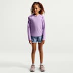 Nike Tempo Big Kids' (Girls') Dri-FIT Long-Sleeve Running Top