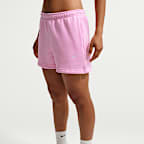 Short taille mi-haute Nike Studio Fleece Medium Weight pour femme