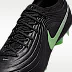 Tacos de fútbol para terreno firme de corte low Nike Tiempo Maestro Elite