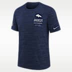 Denver Broncos Sideline Team Issue Velocity Big Kids' Nike Dri-FIT NFL T-Shirt